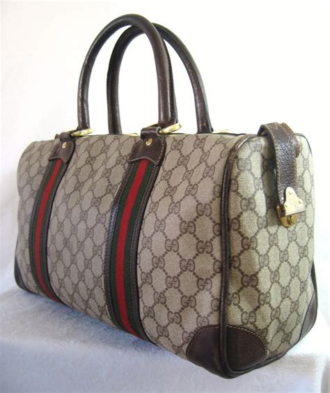 used gucci duffle bag|Gucci duffle bag vintage.